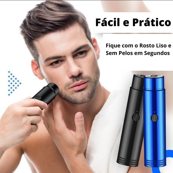 Mini Barbeador Portátil Pro Á Prova D'Água - XBlade