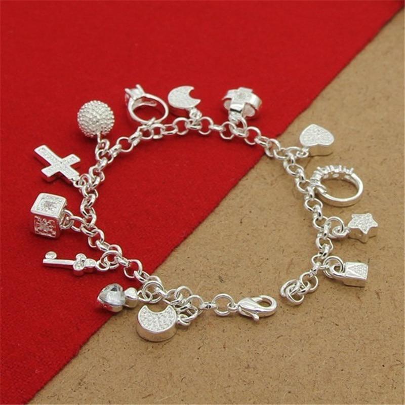 Pulseira Feminina Life Prata 925