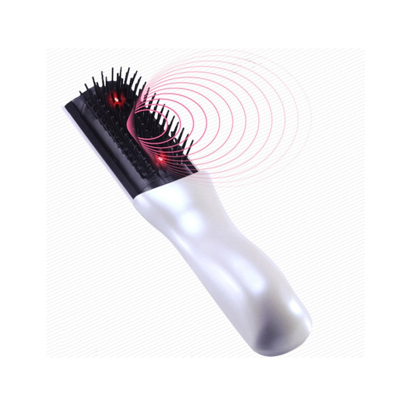 Escova Alisadora Ultra Hair - Massagem a Laser para Crescimento Capilar ☑