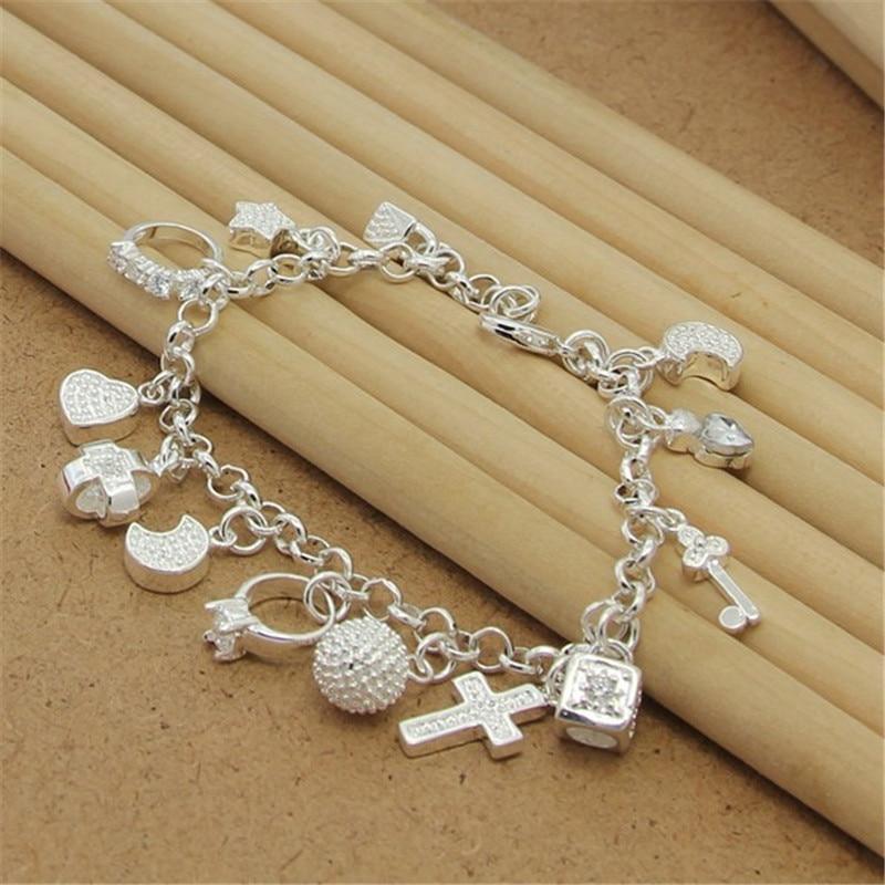 Pulseira Feminina Life Prata 925