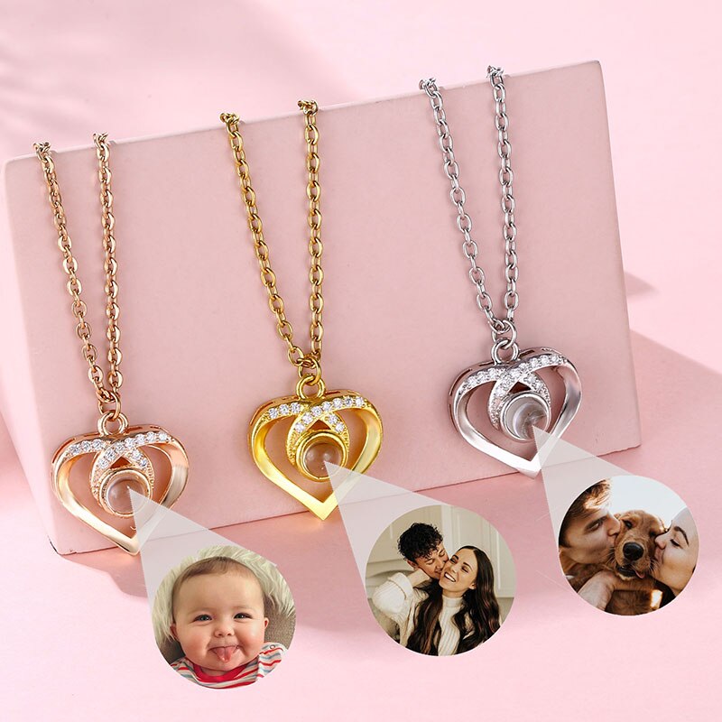 Colar Amor Eterno com Foto Personalizável