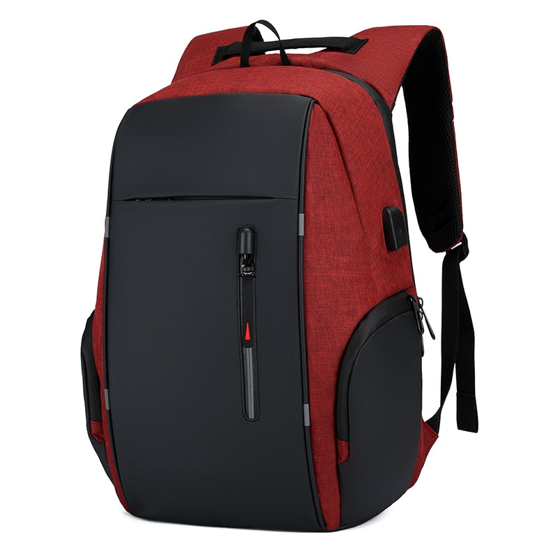 Oxford Bag - Mochila Grande Espaçosa c/ USB Resistente a Água Notebook 15.6' Polegadas